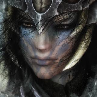 Skyrim female wallpaper