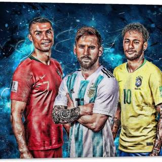 Ronaldo Messi and Neymar wallpaper