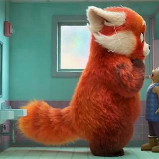 Pixar's Turning Red wallpaper