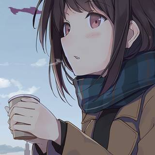 Anime cold wallpaper