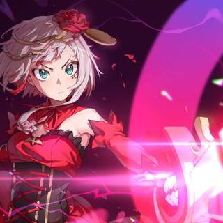 Chrome anime wallpaper