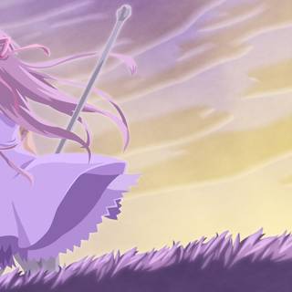 Chrome anime wallpaper