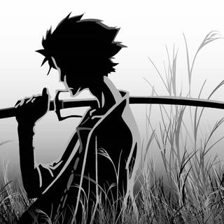 Samurai anime PC wallpaper