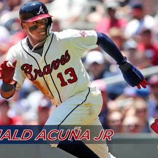 Ronald Acuña Jr Braves wallpaper