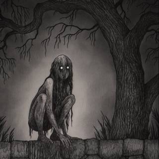 Scary drawings wallpaper