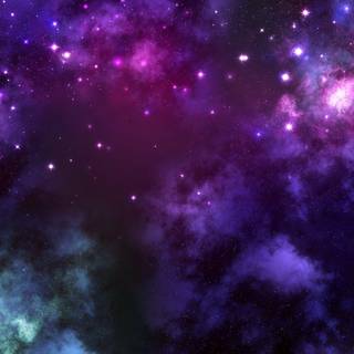 Pink and purple galaxy wallpaper