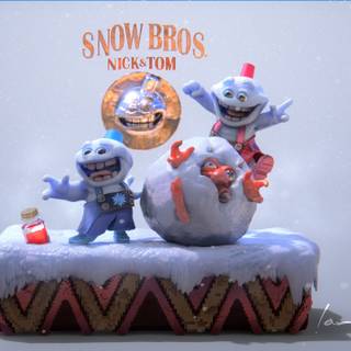 Snow Bros. wallpaper