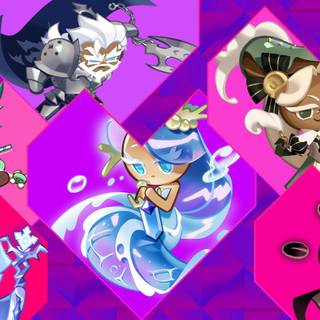 Cookie Run Kingdom Mint Choco wallpaper