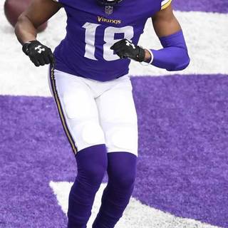 Justin Jefferson Griddy wallpaper