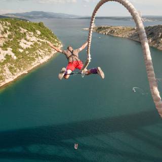 Bungee jump wallpaper