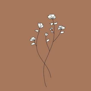 Brown aesthetic iPad wallpaper