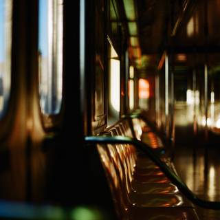 New York subway aesthetic laptop wallpaper