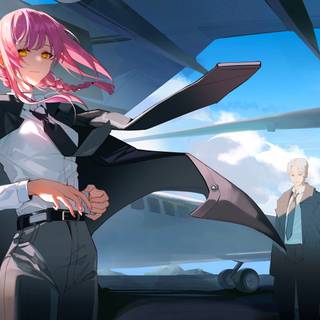 Makima desktop wallpaper