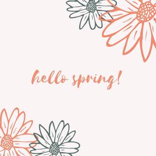 Cute PC spring wallpaper