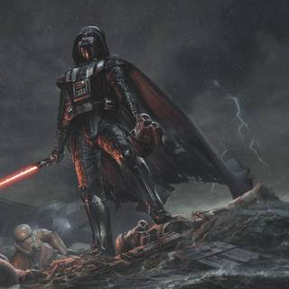 Retro Star Wars PS4 wallpaper