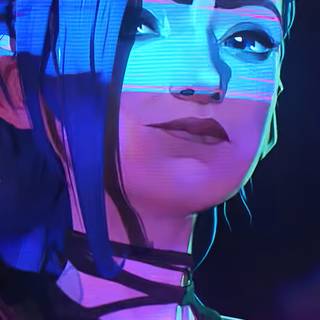 Aesthetic Jinx Arcane wallpaper