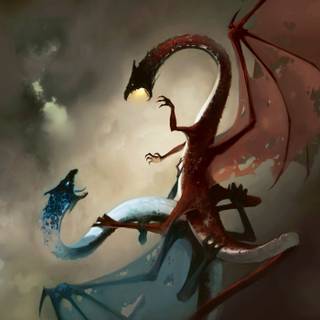 Elemental Dragons wallpaper
