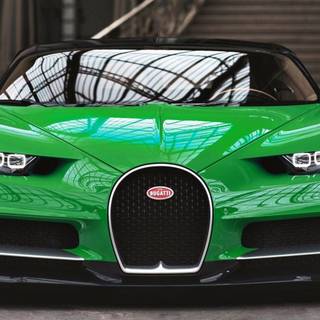 Green Bugatti wallpaper