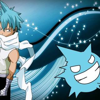 Soul and Black Star wallpaper