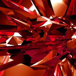 Red crystal wallpaper