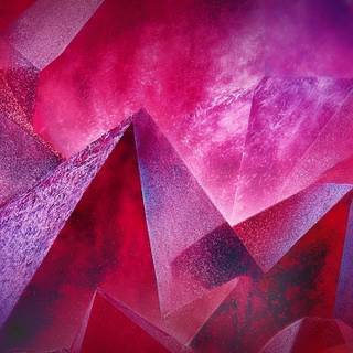 Red crystal wallpaper