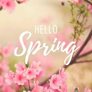 Spring welcome wallpaper