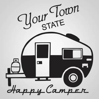 Happy Camper wallpaper