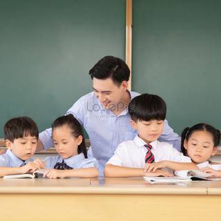 Teacher and student wallpaper