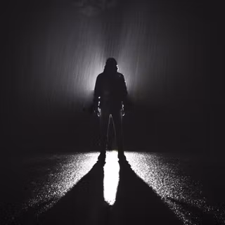 Human shadow wallpaper