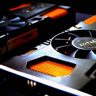Video card wallpaper