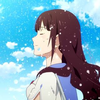 Uchiage Hanabi, Shita kara Miru ka? wallpaper