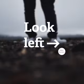 Look to the left wallpaper