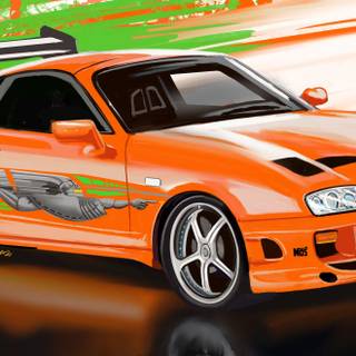 Fast and Furious Supra wallpaper