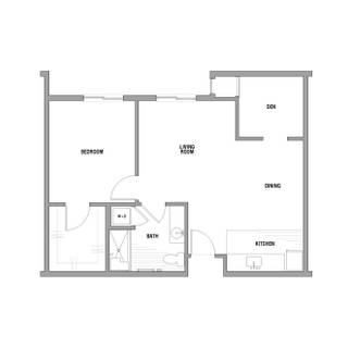 Floor plan wallpaper
