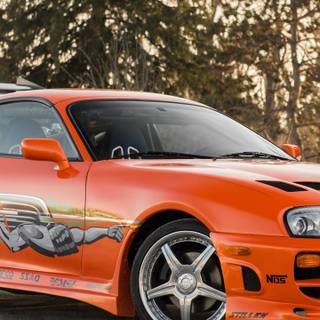Fast and Furious Supra wallpaper