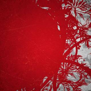 Red and silver wallpaper