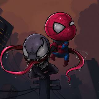 Spider-Man baby wallpaper