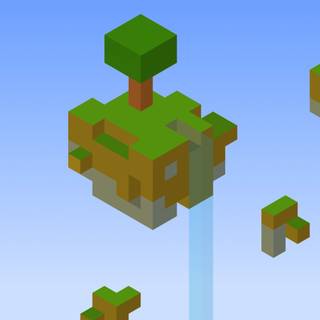 Minecraft Skyblock wallpaper