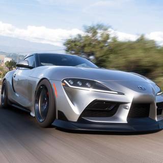 Forza Horizon 5 Supra wallpaper