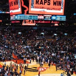 Basketball arena wallpaper