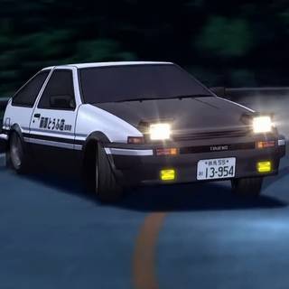 Initial D Toyota Trueno wallpaper