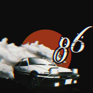 Initial D Toyota Trueno wallpaper