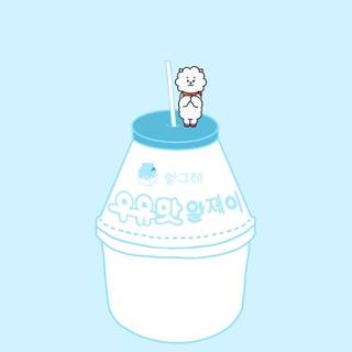 Kawaii drinks wallpaper