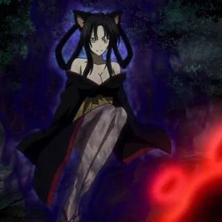 Highschool DxD Kuroka anime wallpaper