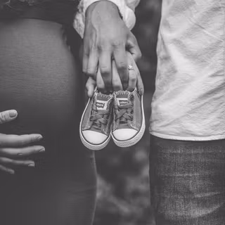 Baby shoes wallpaper