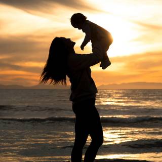 Mother love phone wallpaper