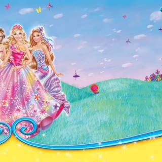 Barbie and The Secret Door wallpaper