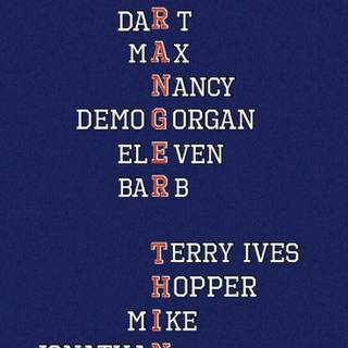 Stranger Things quotes wallpaper