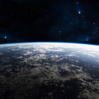 Earth in space wallpaper