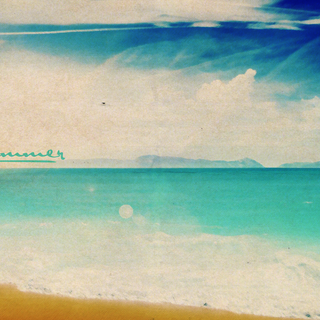 Vintage summer wallpaper